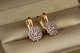 Сережки Xuping Jewelry Вершина 1,9 см золотисті - зображення 2