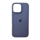 Защитный чехол-накладка Silicone Full Case AA Open Cam для Apple iPhone 16 Pro Max Lavender Grey (FullOpeAAi16PM-28) - изображение 1