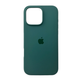 Защитный чехол-накладка Silicone Full Case AA Open Cam для Apple iPhone 16 Pro Max Pine Green (FullOpeAAi16PM-46) - изображение 1