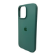 Защитный чехол-накладка Silicone Full Case AA Open Cam для Apple iPhone 16 Pro Max Pine Green (FullOpeAAi16PM-46) - изображение 3