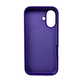 Защитный чехол-накладка Silicone Full Case AA Open Cam для Apple iPhone 16 Dark Purple (FullOpeAAi16-22) - изображение 2