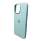 Защитный чехол-накладка Silicone Full Case AA Open Cam для Apple iPhone 16 Pro Max Mist Blue (FullOpeAAi16PM-27) - изображение 3