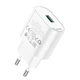 Зарядний пристрій HOCO C109A Fighter single port QC3.0 charger set 18W 1xUSB White (6931474784810) - зображення 2
