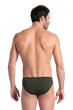 Мужские плавки для плавания в бассейне Arena Team Swim Briefs Solid (004773-850) хаки 75 - изображение 12