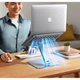 Настольная подставка для ноутбука UGREEN LP339 Adjustable Laptop Stand, Silver - изображение 4
