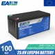 Аккумуляторная батарея EASUN IBattery-TP-24100AH 25.6V 100Ah LiFePO4 с BMS защитой - изображение 2