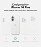 Чехол Ringke Silicone Magnetic для iPhone 16 Plus Black (SIMG919SE55) - изображение 8