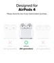 Чохол Ringke Onyx Magnetic до AirPods 4 Warm Gray (EC96902RS) - зображення 11