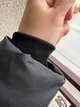 Куртка женская Lady Yep 9045 длинная бедра с капюшоном пальто 42 черная - изображение 6