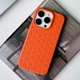Чехол TPU Weaving для Apple iPhone 15 Pro (6.1") Orange - 00000074858_4 - изображение 4
