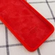 Чохол Silicone Case Square Full Camera Protective (AA) NOLOGO для Apple iPhone 11 (6.1") Червоний / Red - изображение 2