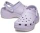 Женские кроксы Crocs Classic Platform Clog Mauve Mist W8-38/39-24см 206750 - изображение 3