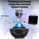 Проектор звездного неба Галактика с пультом и колонкой Bluetooth AND 991 Звездный проектор-ночник - изображение 4