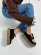 Женские зимние кеды ShoesBand Шоколадного цвета натуральная замша на меху 36 (23 см) (S57111з) - изображение 5