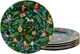 Набор новогодних тарелок Lefard Green Christmas 19 см х 6 шт (922-071) - изображение 1