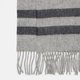Шарф мужской GANT Merino Wool Striped Woven Scarf 9920228-93 One Size Серый (7325707754869) - изображение 4