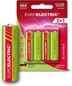 Промо-набор щелочных батареек Euroelectric AAA LR6 1.5V 4 шт x 12 blister (BL-AAA-EE(4)(12)) - изображение 2