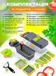 Ручная овощерезка 14в1 нож измельчитель для овощей и фруктов Lemleo Green - изображение 2