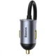 Автомобільний зарядний пристрій Baseus Share Together (3USB+Type-C) Fast Charging 120W (PPS, PD3.0, QC3.0) з виносним зарядним блоком 1.5 м для задніх пасажирів - зображення 4
