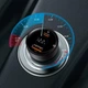 Автомобильное зарядное устройство Baseus Superme Digital Display 100W High Power QC4.0+PD3.0 PPS (USB + Type-C), чёрный - изображение 7