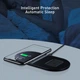 Беспроводное зарядное устройство Baseus Simple 2in1 18W Black, чёрный - изображение 9
