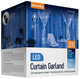 Girlanda LED ColorWay Curtain Garland 300 LED 3 x 3 m Blue (CW-GW-300L33VBL) - obraz 1