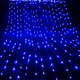 Girlanda LED ColorWay Curtain Garland 300 LED 3 x 3 m Blue (CW-GW-300L33VBL) - obraz 2