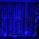 Girlanda LED ColorWay Curtain Garland 300 LED 3 x 3 m Blue (CW-GW-300L33VBL) - obraz 3