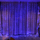 Girlanda LED ColorWay Curtain Garland 300 LED 3 x 3 m Blue (CW-GW-300L33VBL) - obraz 8