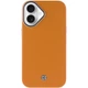 Протиударний чохол PC+Leather SGP with MagSafe для Apple iPhone 16 (6.1") Brown - зображення 2