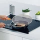 Кришка-сітка з ручкою для сковороди Захист від бризок жиру 29cm (1268) - зображення 5