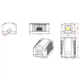 Компьютерная розетка Cablexpert RJ45x1 FTP, cat.6 (NCAC-1F6-01) - изображение 4