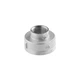 Муфта перехідна латунна LexLine 1 1/2" × 3/4" ВВ, нікельована, PN10 - зображення 3