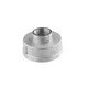 Муфта перехідна латунна LexLine 2" × 3/4" ВВ, нікельована, PN10 - зображення 3
