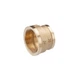 Муфта перехідна латунна LexLine 1 1/2" × 1 1/4" ВВ, PN10 - зображення 1