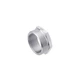 Футорка латунна Karro KR-3115 1 1/2"×1 1/4" НВ, нікельована, PN16 - зображення 1