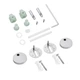 Комплект 4 в 1: Інсталяція Grohe Rapid SL 3 в 1 38772001 + Унітаз безободковий Kroner Harz WHI483632 TORNADO із сидінням Slim Duroplast - зображення 13