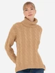 Светр в'язаний жіночий Pierre Cardin G022SZ0TK-000-1732721 (bej) S Бежевий (8683856390024) - зображення 4
