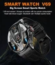 Смарт-годинник COLMI V69 з Українським меню та додатком, 1,85" GPS, CALL, IP68, Silver (V69S) - изображение 5