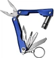 Мультиинструмент Stenson R16626 с фонариком 9 в 1 Blue - изображение 1