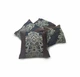 Комплект декоративних подушок Firanka Damask 30х30 3шт 25х25 1шт Венге з бежевим візерунком (п_0415) - зображення 1