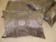 Комплект декоративних подушок Firanka Damask 41х28см 3шт 41х22см 1шт 23х30 см1шт сірий (п_0424) - зображення 3