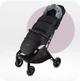 Зимовий конверт MoMi Sleeping Bag 2 в 1 Black (AKCE00050) - зображення 5