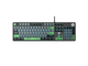 Клавіатура Aula Wind F2088 Pro Mechanical Black/Gray + 9 Green keys KRGD Blue USB EN/UA (6948391234892) - зображення 1