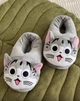Тапочки-кигуруми Аниме Котик Чи My Kigu Домашние Для Мальчика Мягкие Плюшевые Серый 30-36 (М13015) - изображение 1
