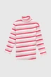 Водолазка с узором детская Happy Kids 4480 122 см Розовый - изображение 6