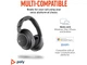 Навушники з мікрофоном POLY Voyager Surround 80-M USB-C HS Black (8G7U0AA) - изображение 10