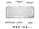 Клавіатура Logitech MX Keys Mini Minimalist US Pale Grey (920-010499) - зображення 5
