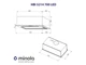 Витяжка Minola HBI 5214 WH 700 LED - зображення 10