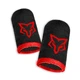 Напальчники Sarafox v1 Carbon Wasp Feelers игровые от пота для пабга игры на телефоне пубг pubg mobile 2 шт Черный с красным - изображение 1